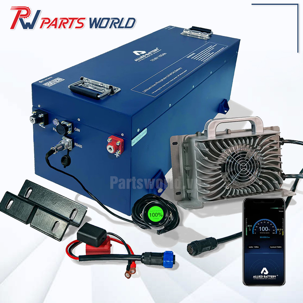 Pin 72V 100Ah 6 Pin lithium 72V 100Ah xe golf