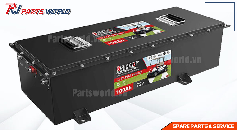 Pin 72V 100Ah 11 Pin lithium 72V 100Ah xe Golf