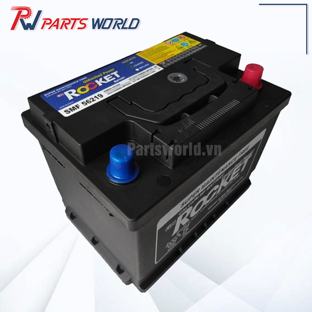Bình ắc quy khô Rocket SMF 56219 4 Bình ắc quy khô Rocket SMF 56219