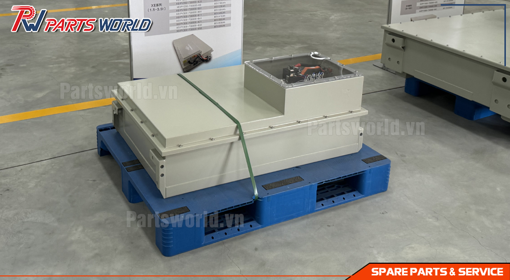 Pin xe nâng điện 2 tấn 8 Thiên Sơn Solution bán pin xe nâng điện 2 tấn Hangcha chính hãng