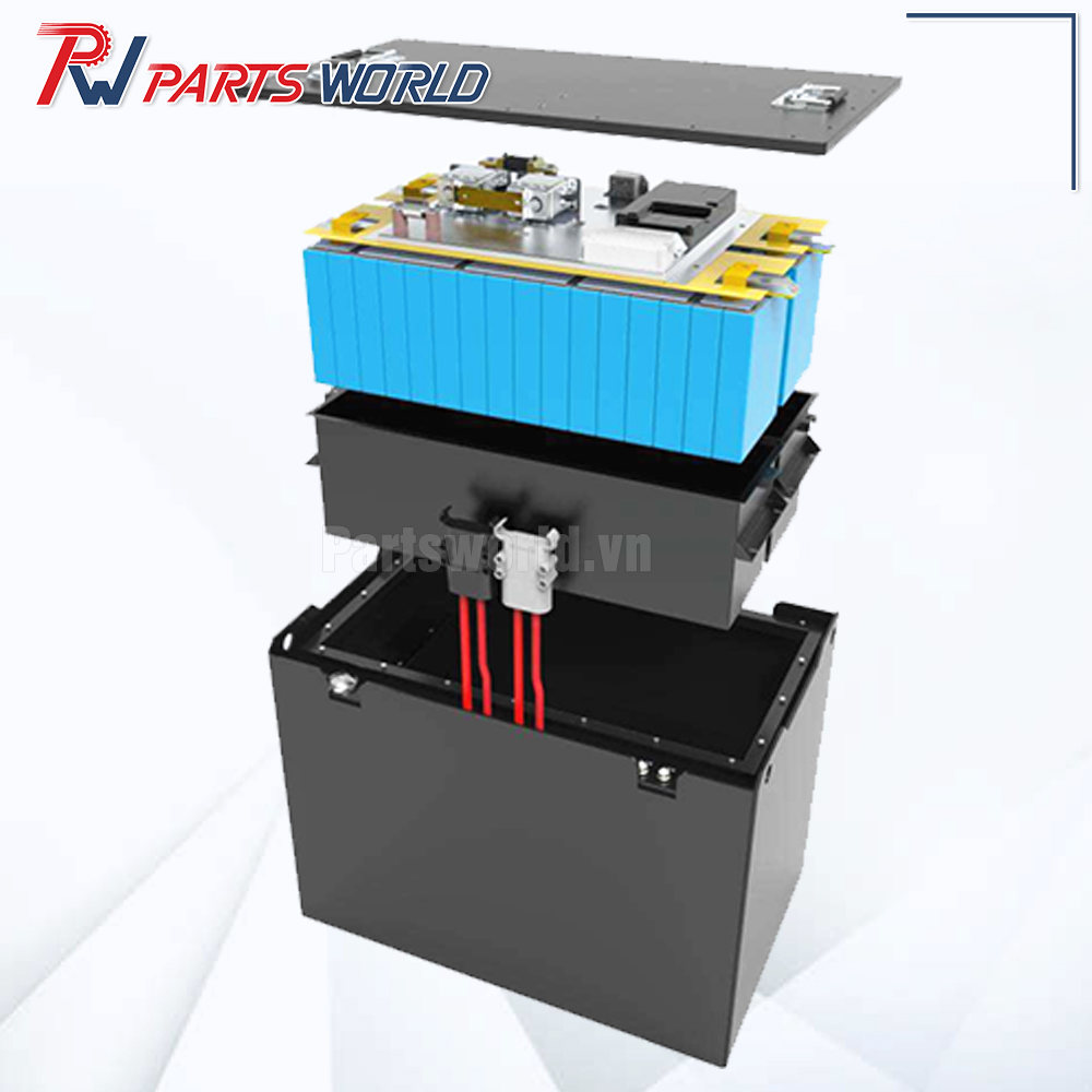 Pin xe nâng tay điện 1.5 tấn 5 Pin xe nâng tay điện 1.5 tấn