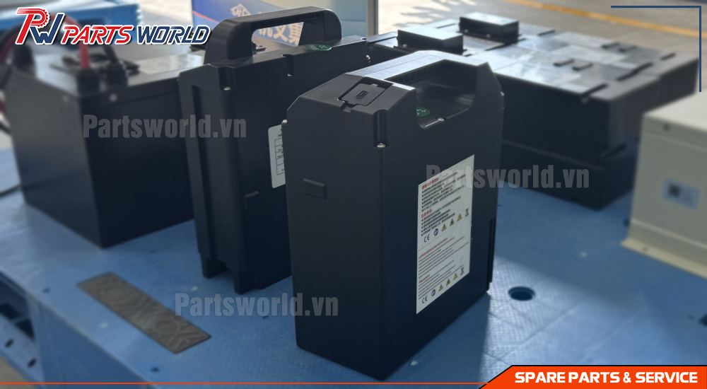 Pin xe nâng tay điện 1.5 tấn 8 Pin xe nâng tay điện 1 tấn Hangcha