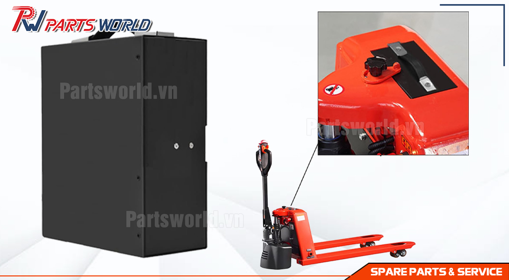 Pin xe nâng tay điện 1.5 tấn 11 Pin xe nâng tay 1.5 tấn