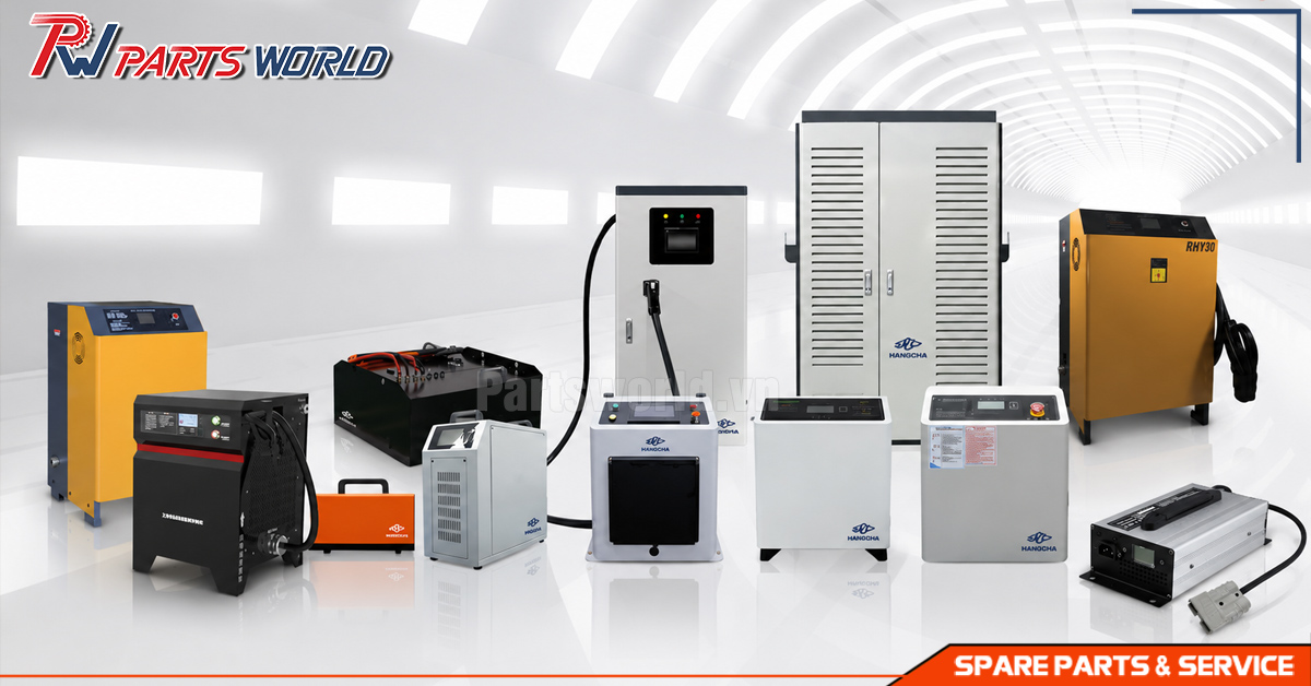 Các mẫu bộ sạc xe nâng điện 24V 48V 80V
