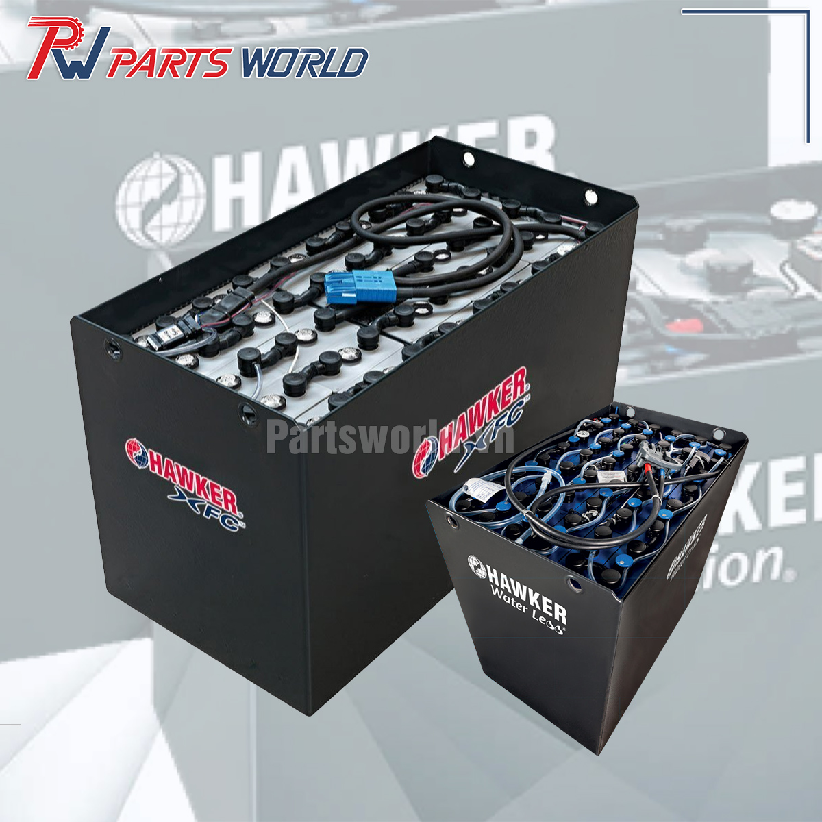 Ắc quy xe nâng Hawker 3 Ắc quy xe nâng Hawker