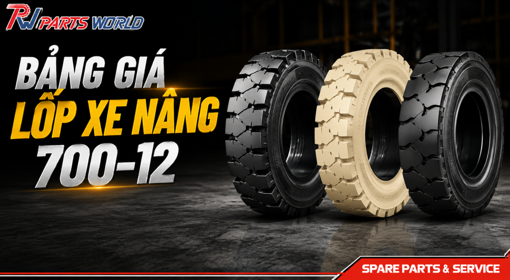 Bảng giá lốp xe nâng 700-12