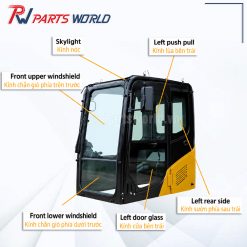 Các loại kính máy xúc