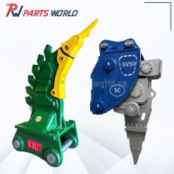 Cào rung phá đá thủy lực