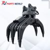 Gầu gắp gỗ máy xúc