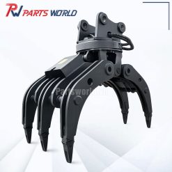 Gầu gắp gỗ máy xúc