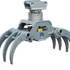 Gầu gắp gỗ thủy lực