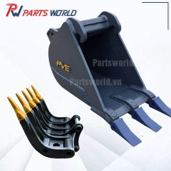 Gầu máy xúc, gầu xới đất mini