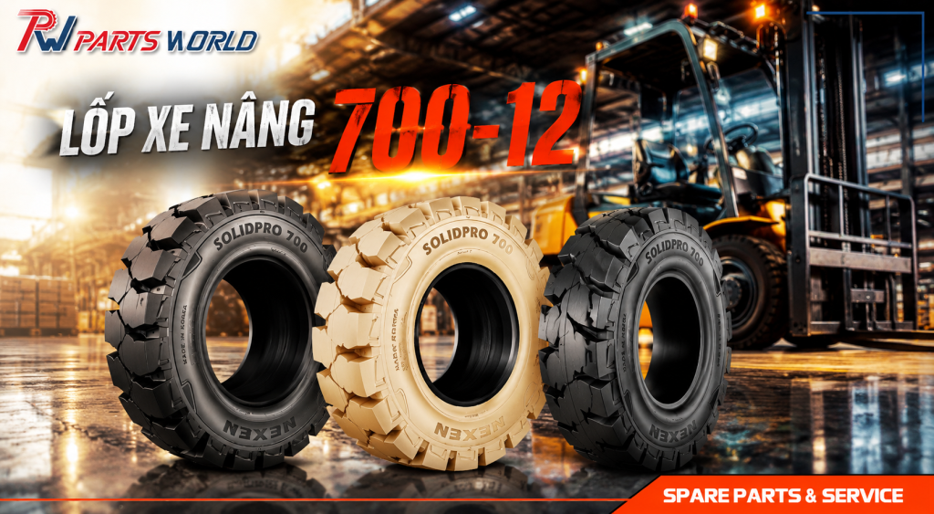 Lốp xe nâng 700-12