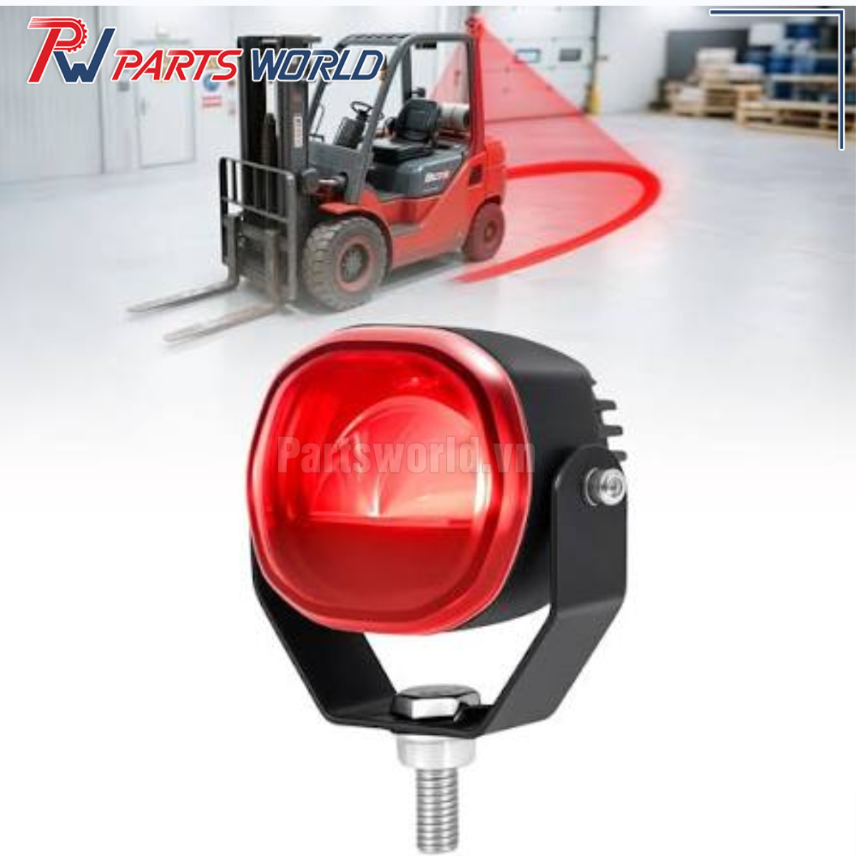 Đèn chiếu vạch xe nâng 6 Đèn chiếu vạch xe nâng
