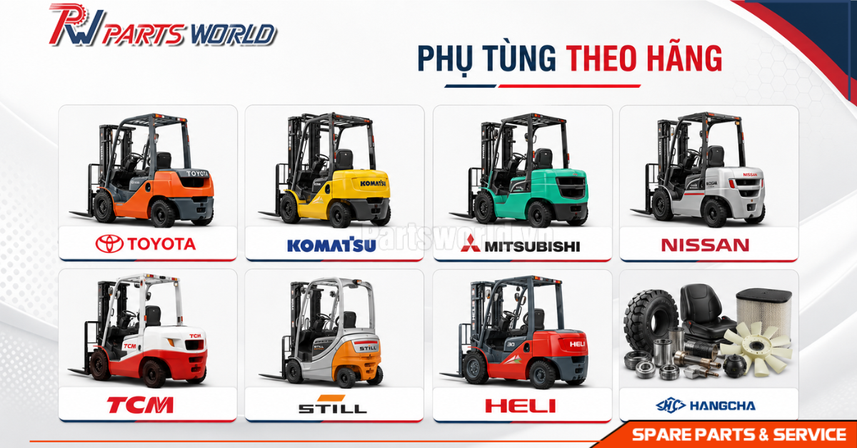 Phụ tùng xe nâng hàng theo hãng