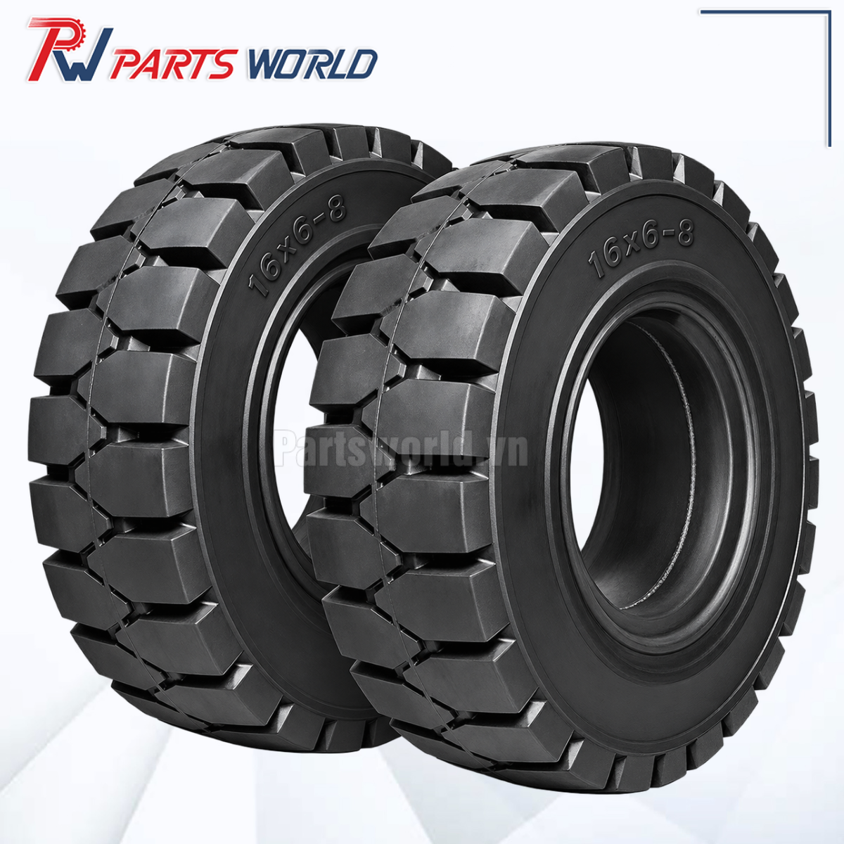 Lốp xe nâng 16x6-8 4 Lốp xe nâng 16x6-8