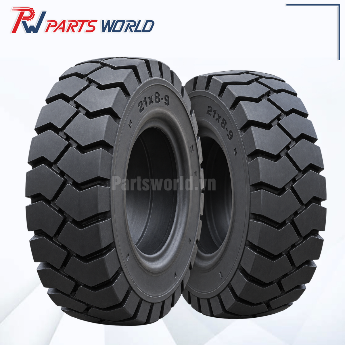 Lốp xe nâng 21x8-9 8 Lốp xe nâng 21x8x9