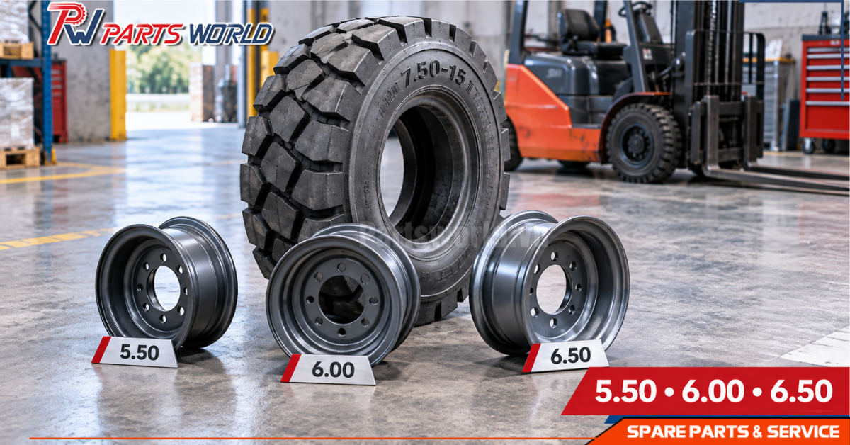 Lốp xe nâng 750-15 dùng mâm 5.50, 6.00 hoặc 6.50